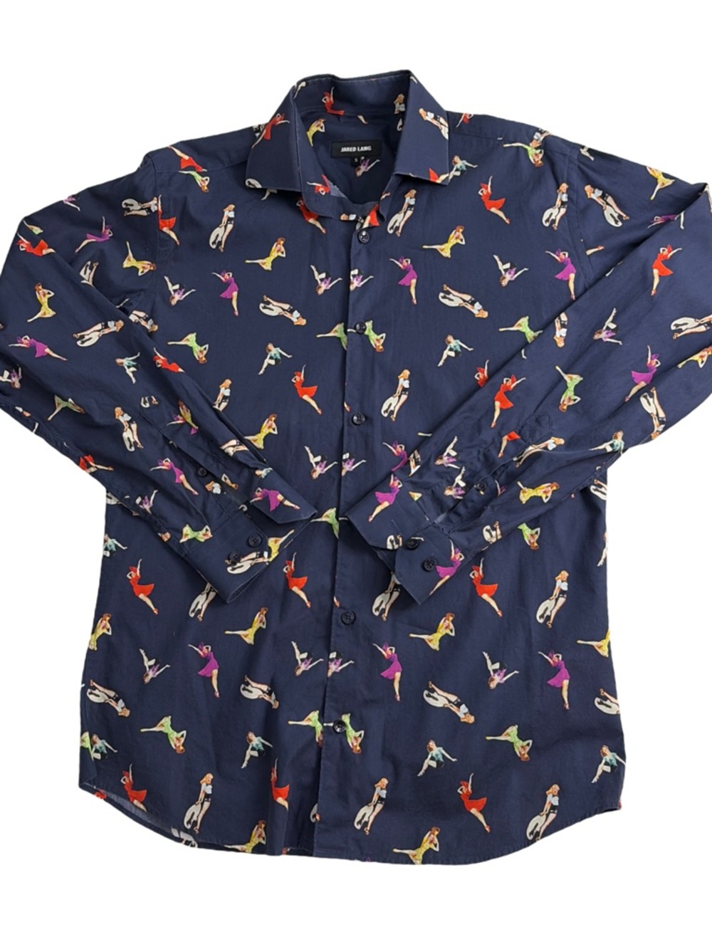 Jared Lang Pin Up Girl  Button-Up Shirt